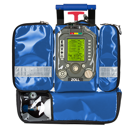 Module case Zoll EMV+® blue